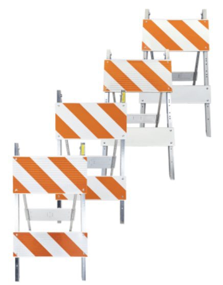 Type I, Type II and Type III Barricades Explained